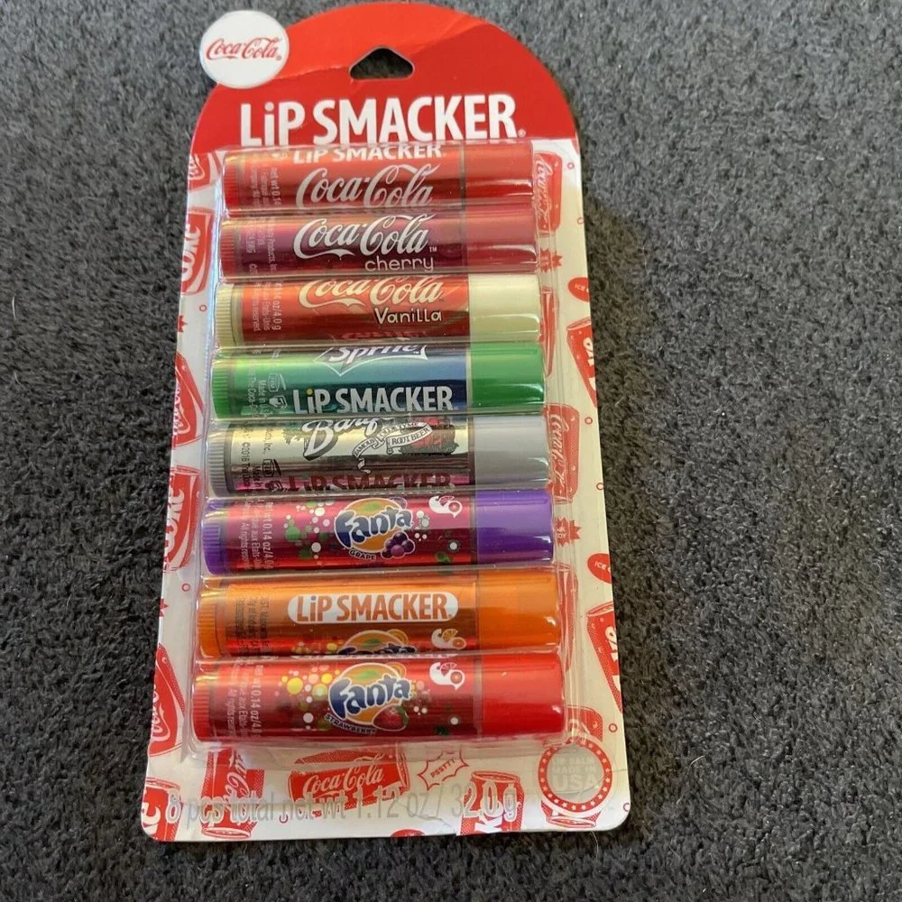 Coca Cola Lip Smacker 8 Pack Balms Pack C7